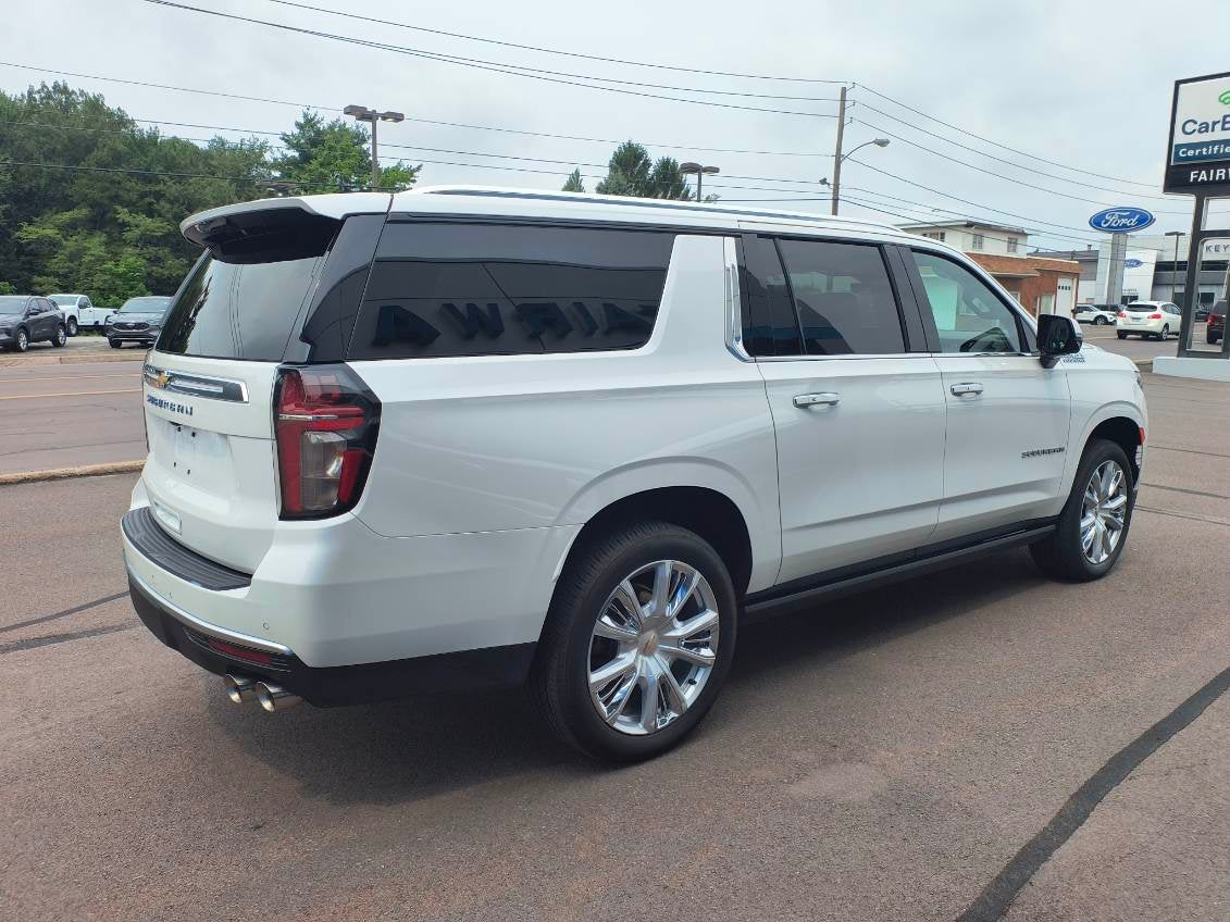 2024 Chevrolet Suburban — rear three-quarter view