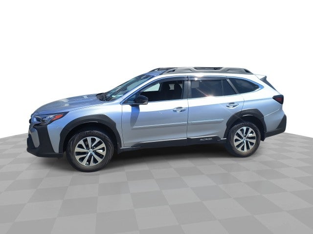 2023 Subaru Outback Premium in Silver — front three-quarter view